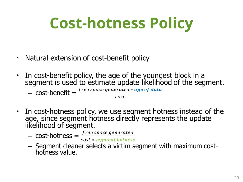 SFS: Random Write Considered Harmful in Solid - slide 20 of 34
