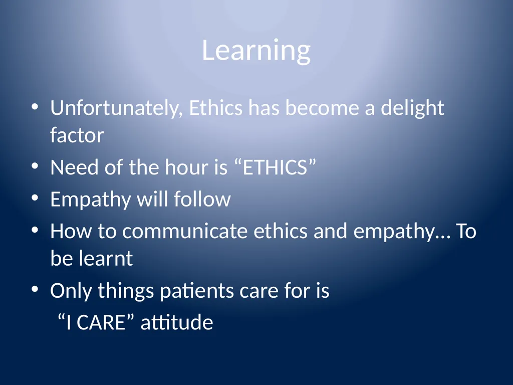 Delight: Beyond patient satisfaction Dr. Badari - slide 17 of 18