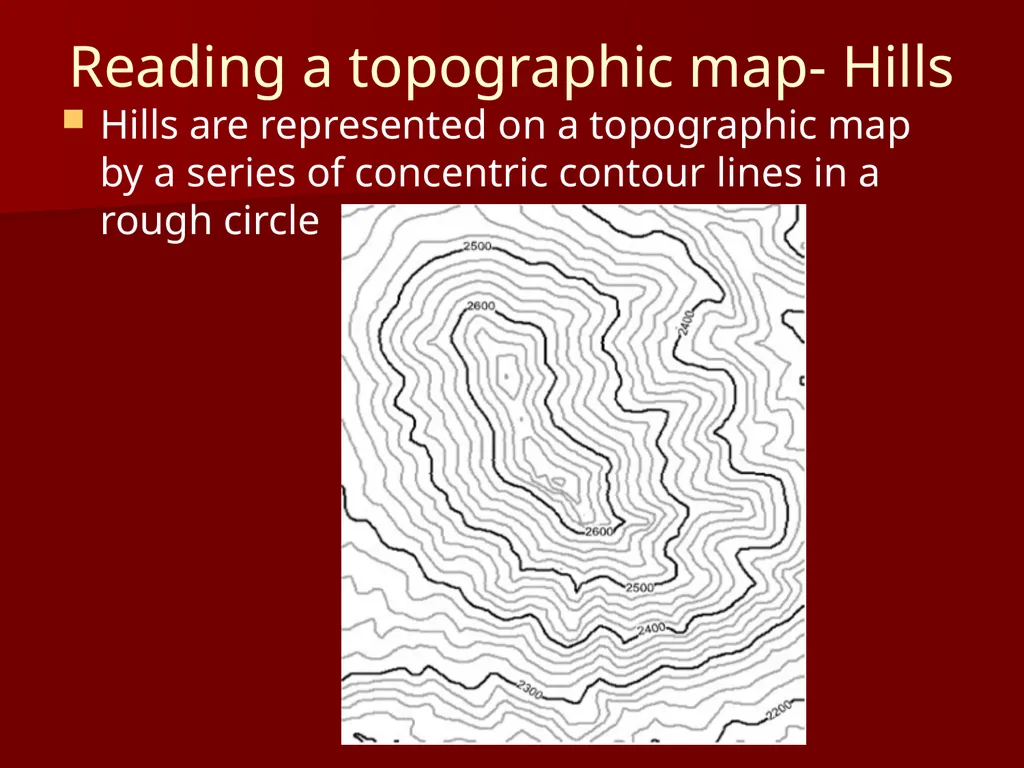 Mapping What is a map? It is a representation of - slide 12 of 20