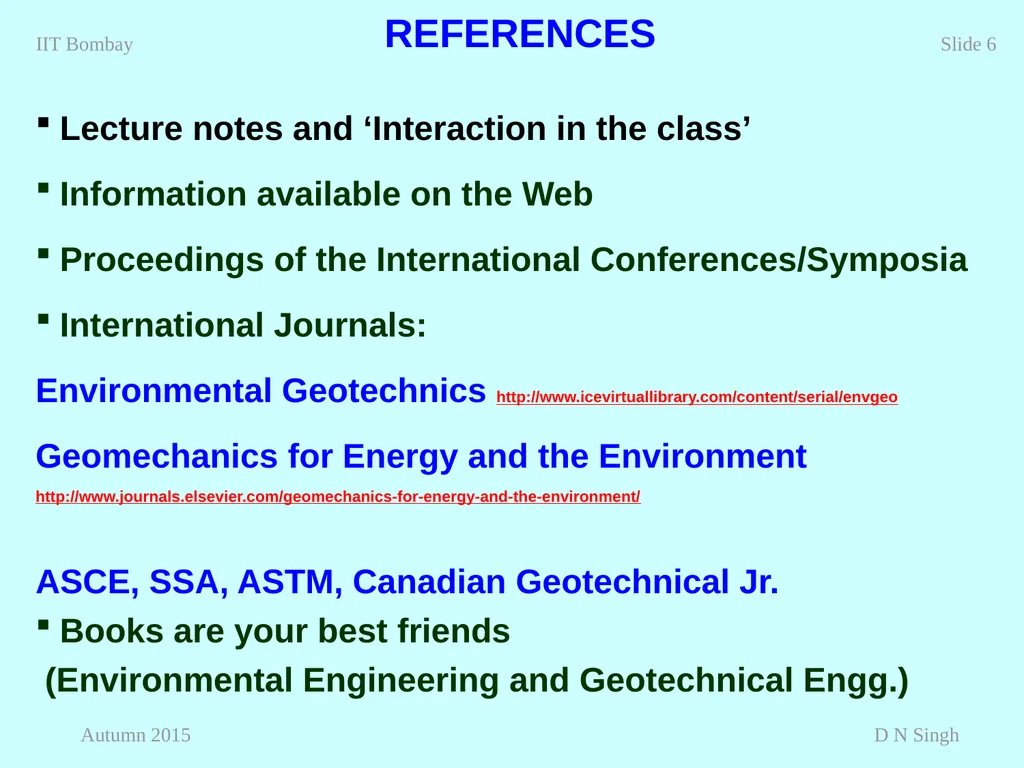 IIT Bombay Autumn 2015 D N Singh Slide 5 - slide 2 of 5
