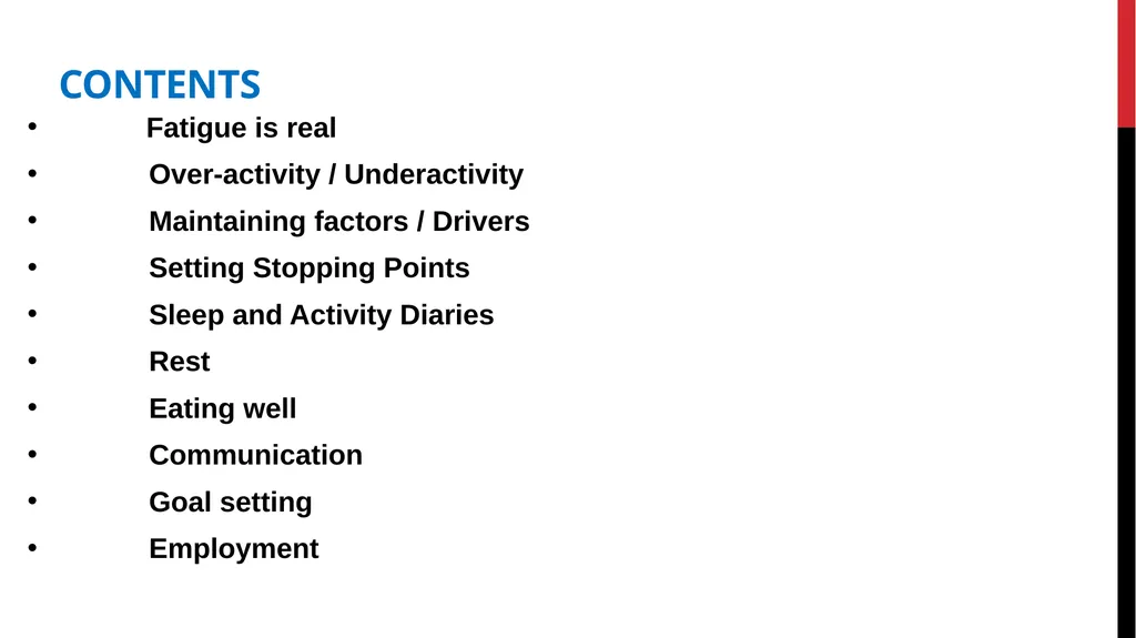 Post COVID Fatigue Management Produced by the - slide 3 of 39
