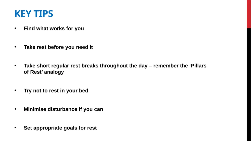 Post COVID Fatigue Management Produced by the - slide 25 of 39