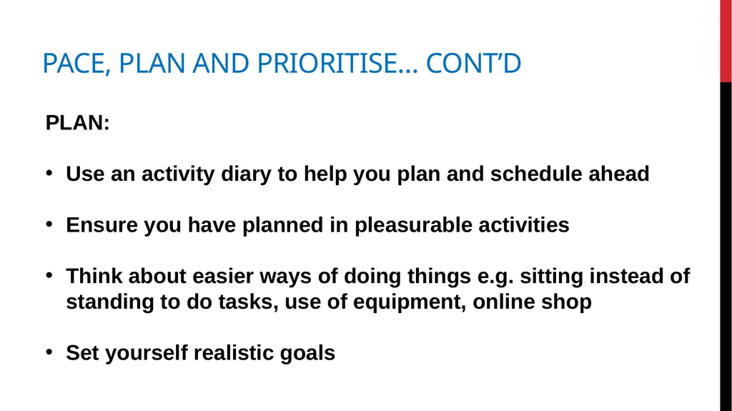 Post COVID Fatigue Management Produced by the - slide 27 of 39