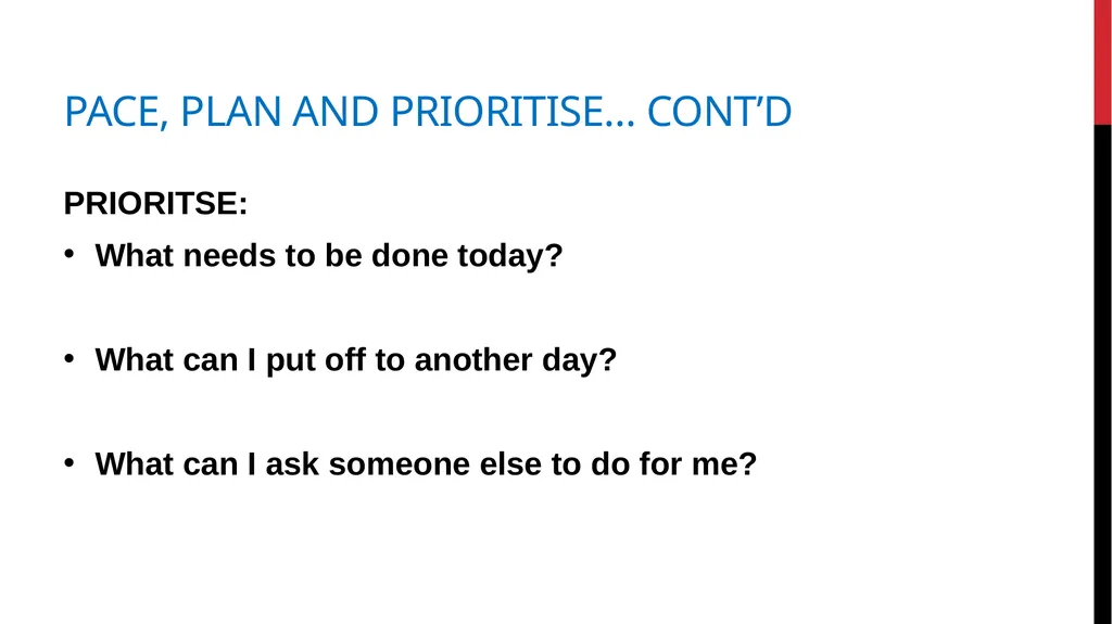 Post COVID Fatigue Management Produced by the - slide 28 of 39