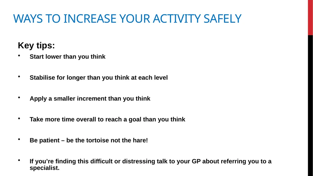 Post COVID Fatigue Management Produced by the - slide 32 of 39