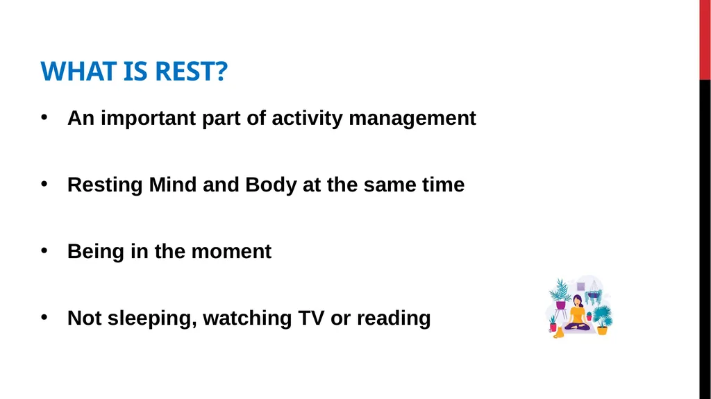 Post COVID Fatigue Management Produced by the - slide 21 of 39