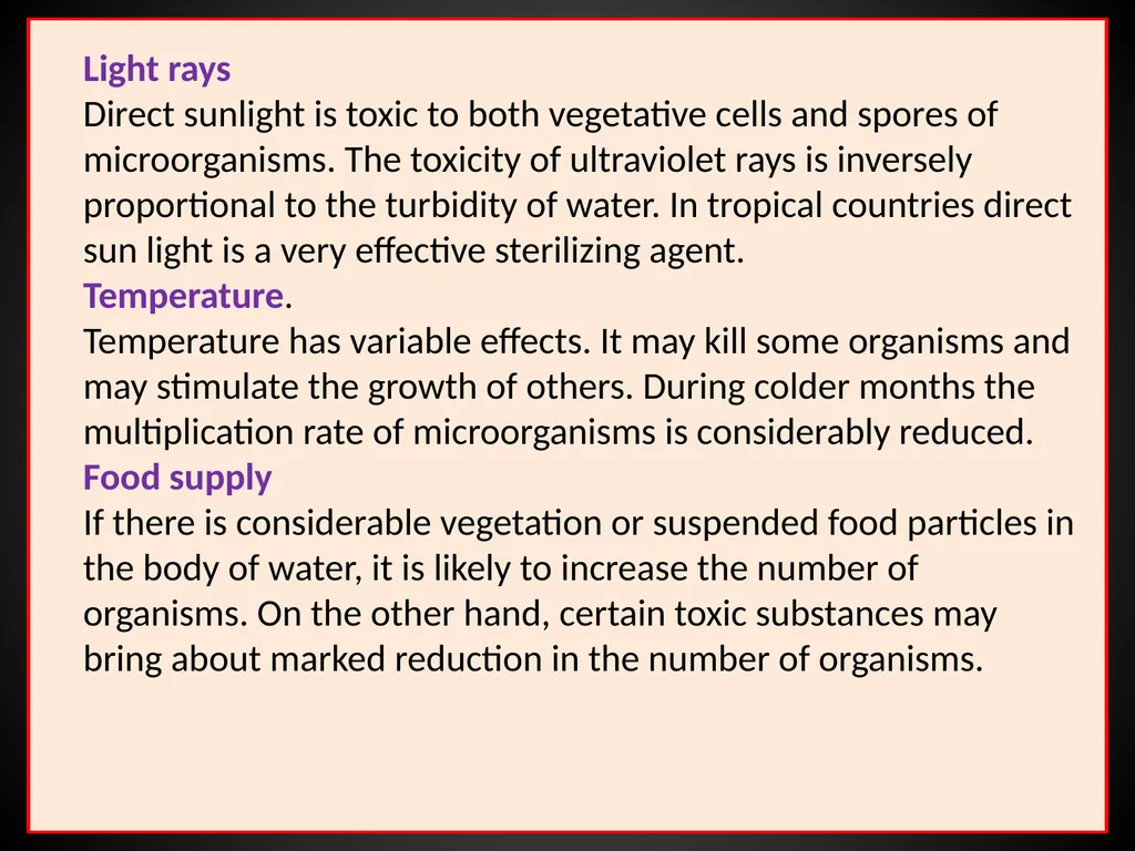 US04CMIC22 Environmental Microbiology UNIT-3: - slide 6 of 62