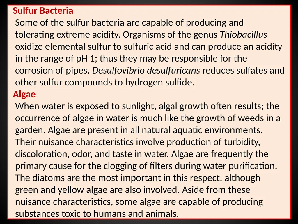 US04CMIC22 Environmental Microbiology UNIT-3: - slide 10 of 62