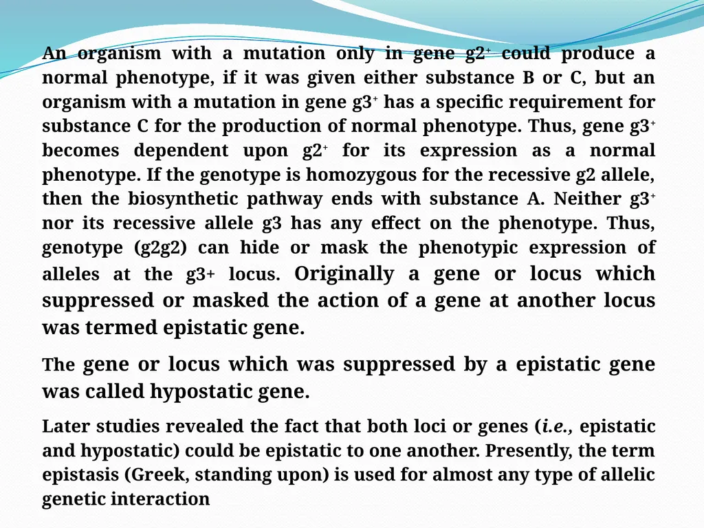 genetic course lecture (4) Lethal alleles and - slide 17 of 18