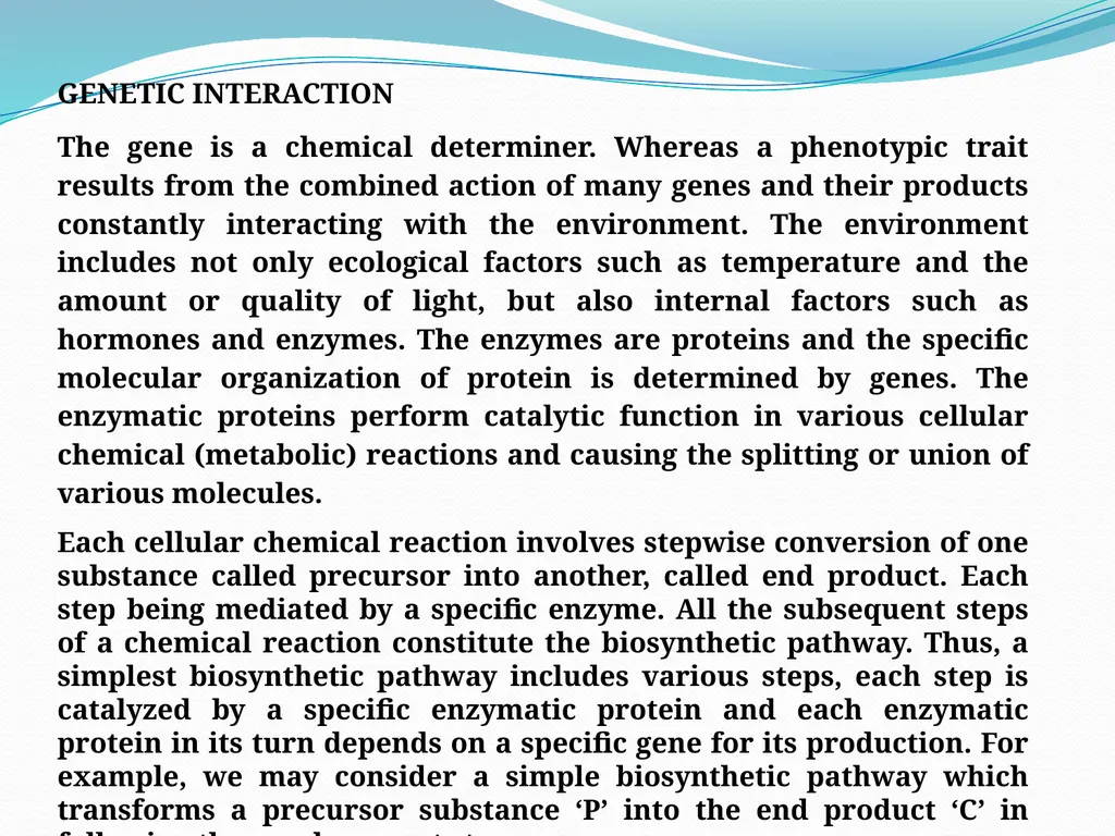 genetic course lecture (4) Lethal alleles and - slide 15 of 18