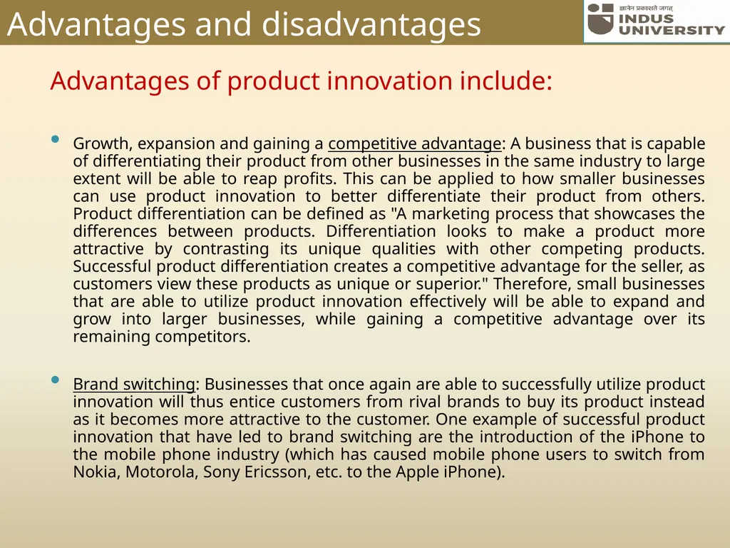 UNIT -3 Management of Technology, Product - slide 37 of 52