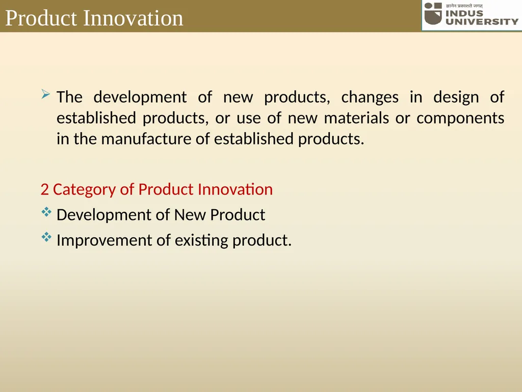 UNIT -3 Management of Technology, Product - slide 34 of 52