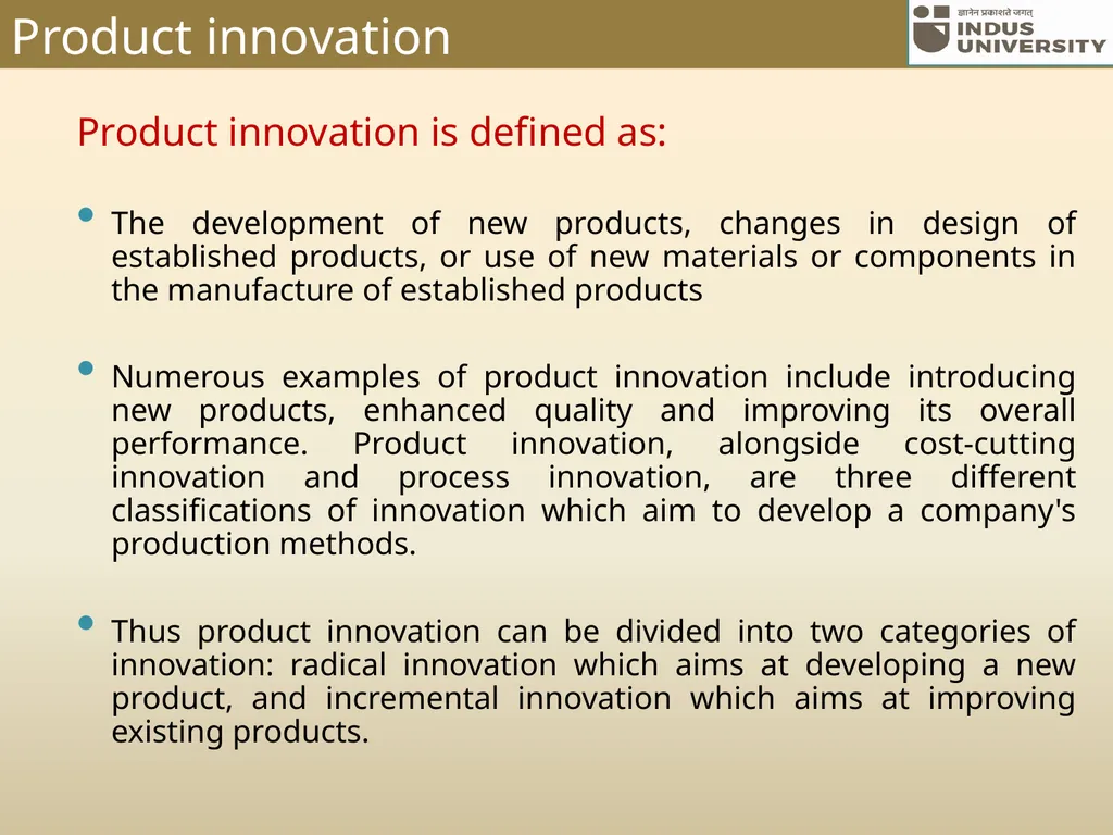 UNIT -3 Management of Technology, Product - slide 36 of 52