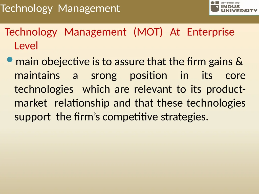 UNIT -3 Management of Technology, Product - slide 7 of 52