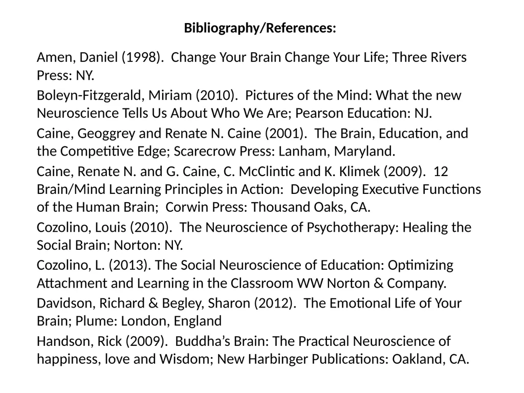 Neuro-Exploration: Why MI works in resolving - slide 45 of 47