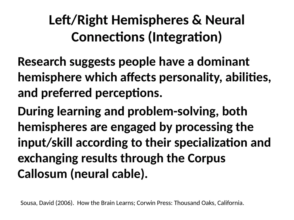 Neuro-Exploration: Why MI works in resolving - slide 14 of 47