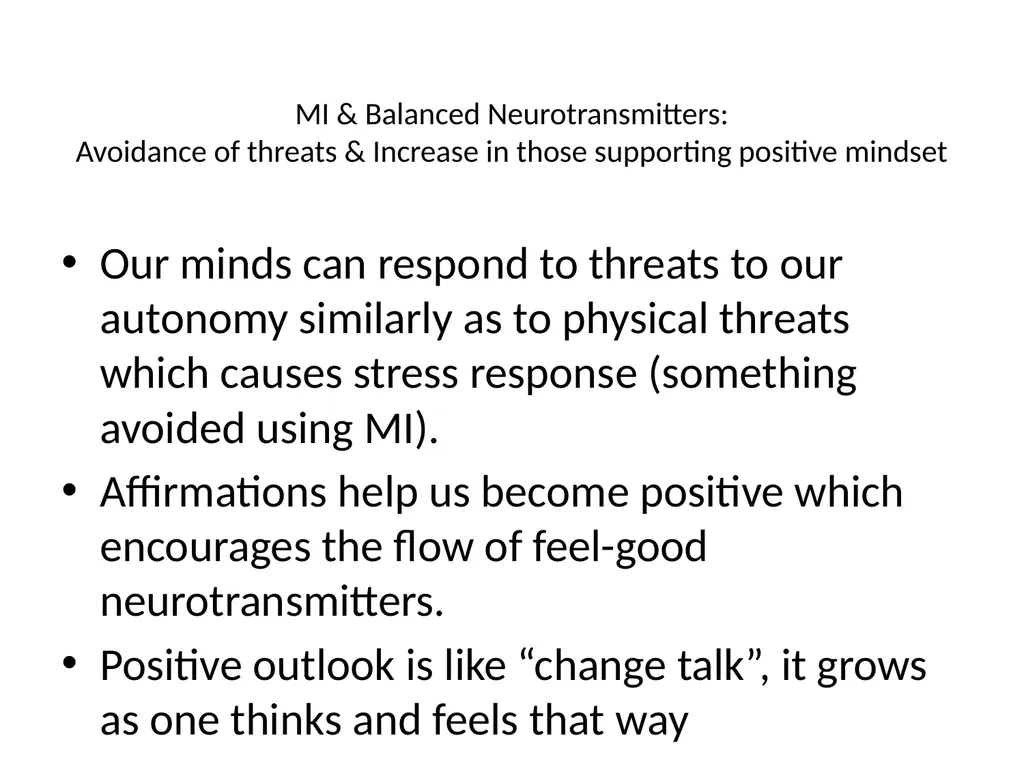 Neuro-Exploration: Why MI works in resolving - slide 11 of 47