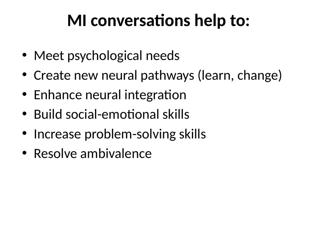 Neuro-Exploration: Why MI works in resolving - slide 43 of 47