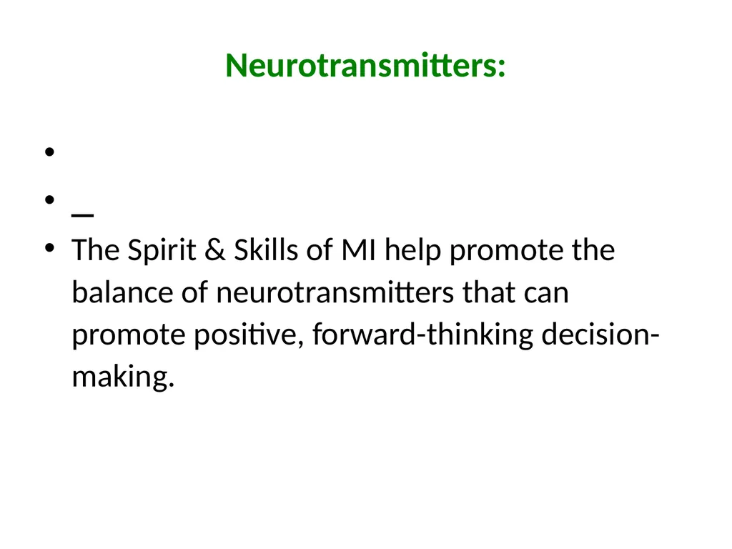 Neuro-Exploration: Why MI works in resolving - slide 10 of 47