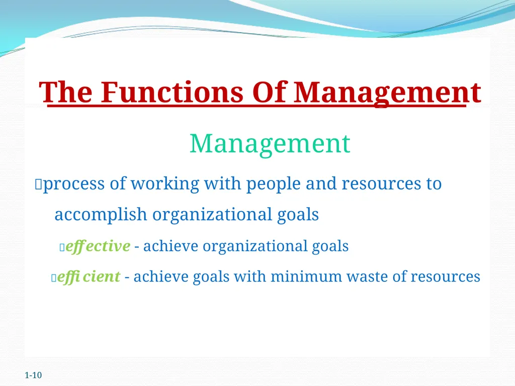 INTRODUCTION TO ORGANIZATIONS BEHAVIOR UNIT-1 - slide 33 of 43