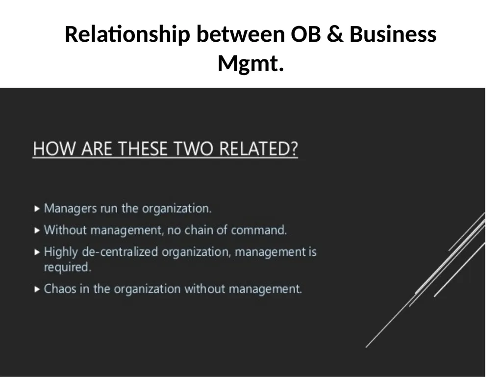 INTRODUCTION TO ORGANIZATIONS BEHAVIOR UNIT-1 - slide 35 of 43