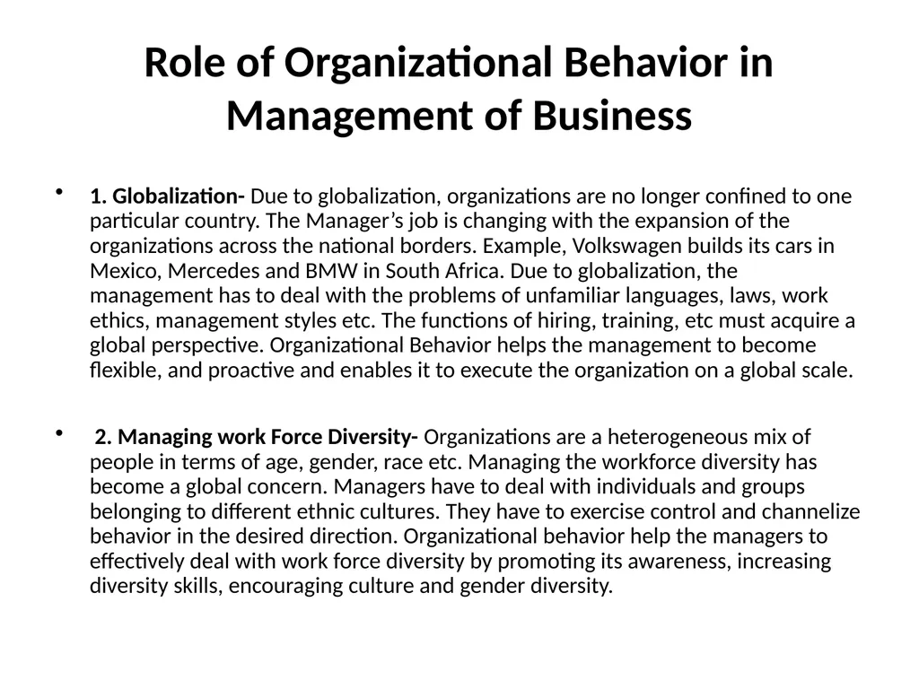 INTRODUCTION TO ORGANIZATIONS BEHAVIOR UNIT-1 - slide 39 of 43