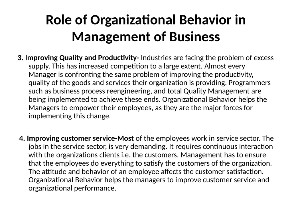 INTRODUCTION TO ORGANIZATIONS BEHAVIOR UNIT-1 - slide 40 of 43
