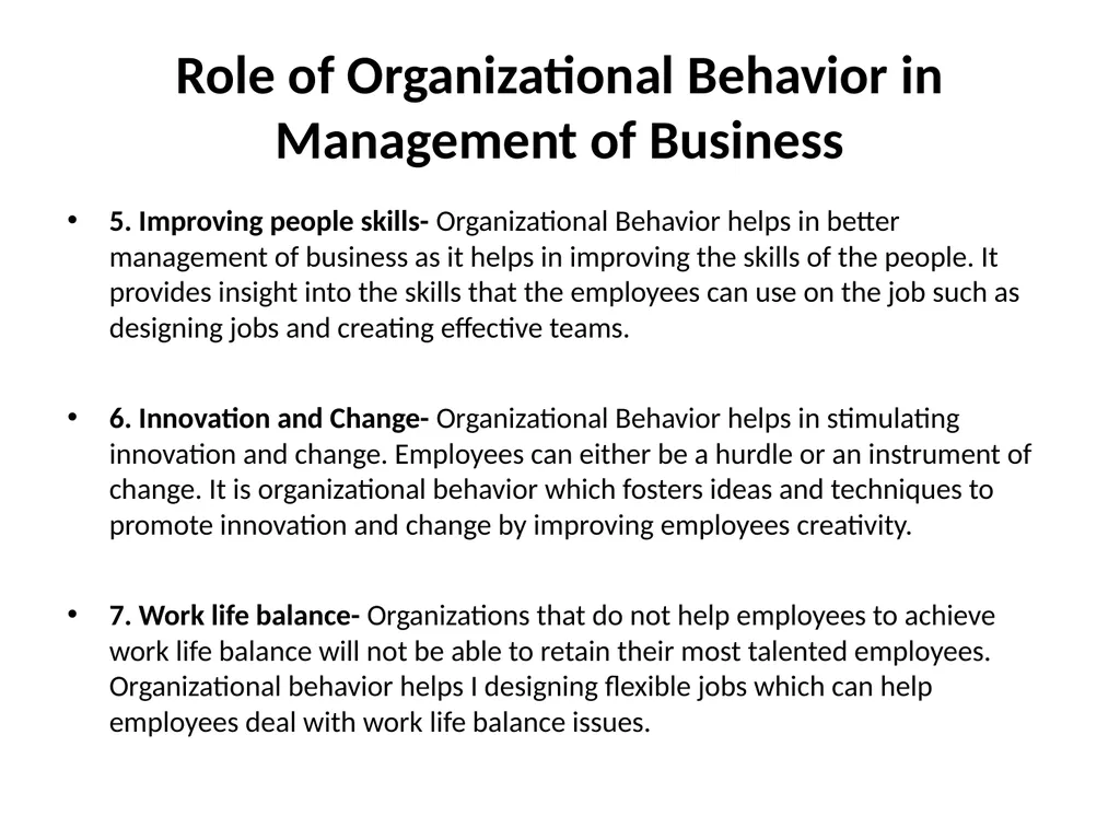 INTRODUCTION TO ORGANIZATIONS BEHAVIOR UNIT-1 - slide 41 of 43