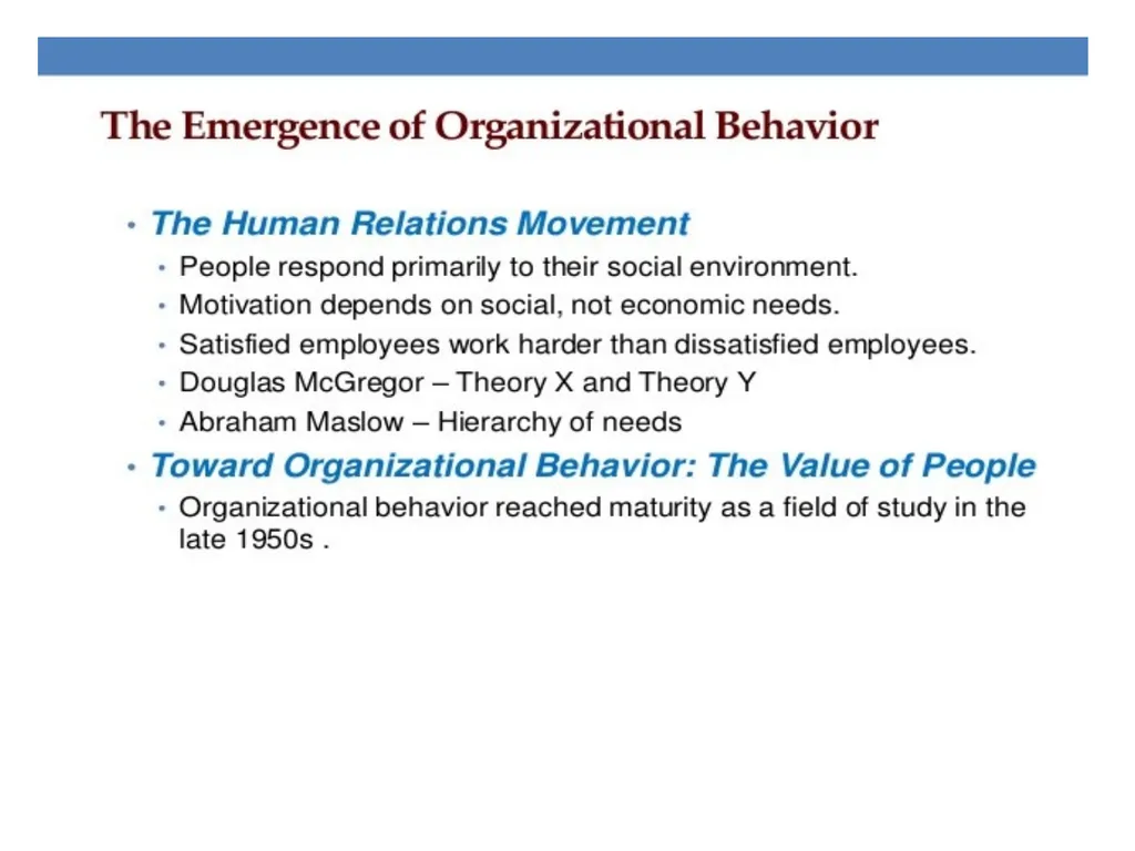 INTRODUCTION TO ORGANIZATIONS BEHAVIOR UNIT-1 - slide 16 of 43