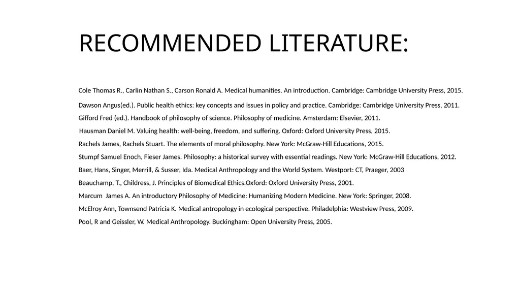 Human problem in philosophy. Introduction to - slide 12 of 12