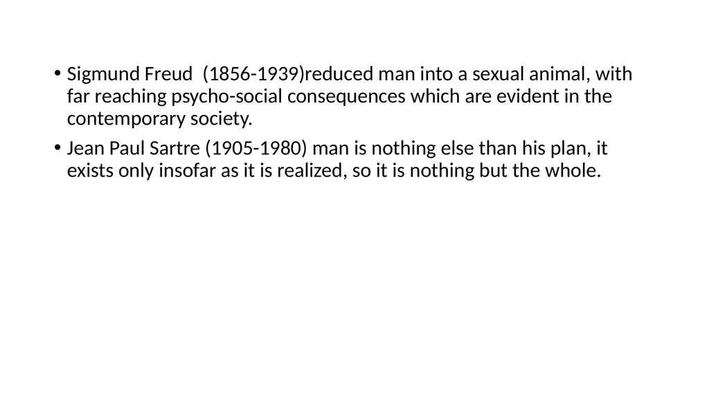 Human problem in philosophy. Introduction to - slide 4 of 12