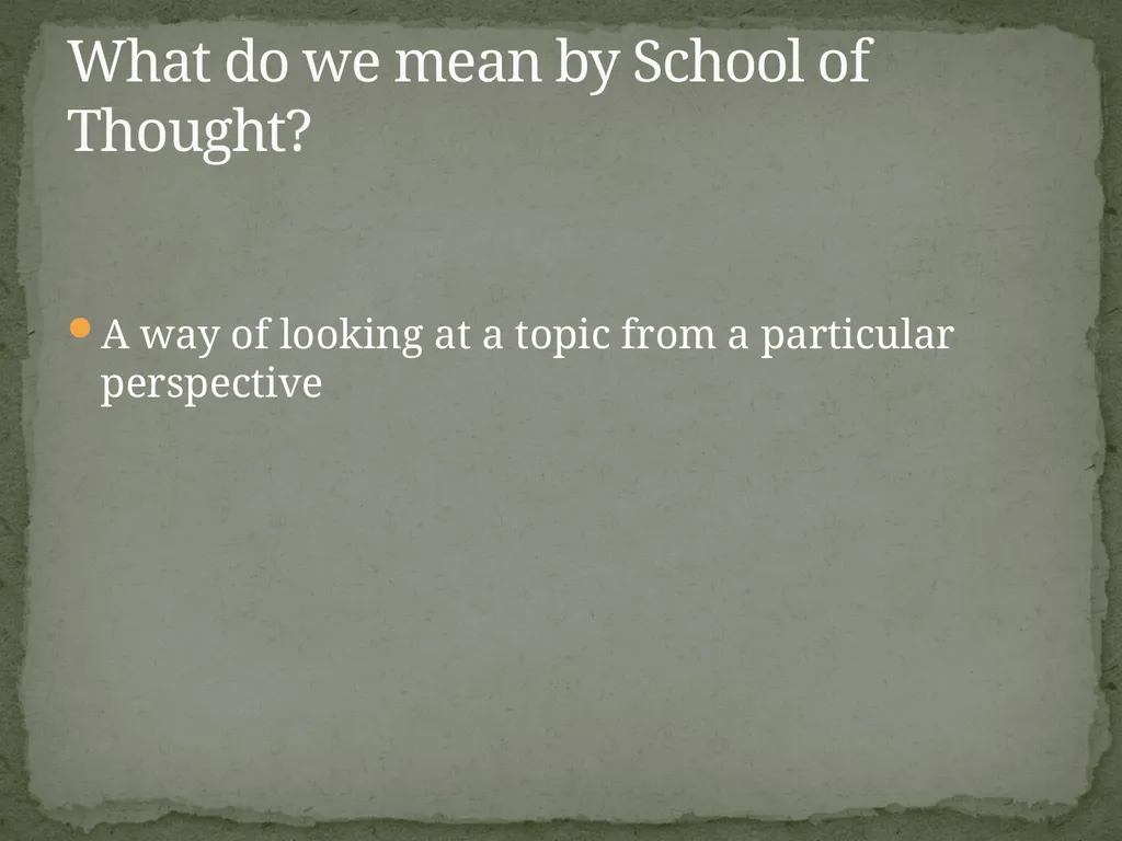 Schools of Thought in Cultural Anthropology A way - slide 2 of 9