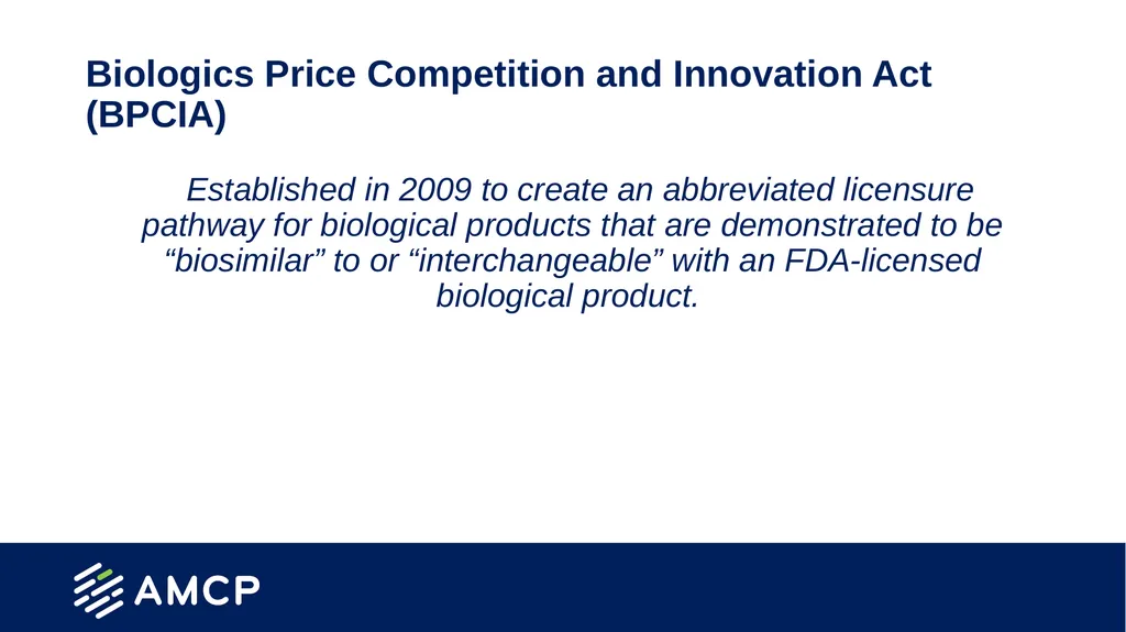 Specialty Pharmacy and Biosimilars Created by the - slide 17 of 32