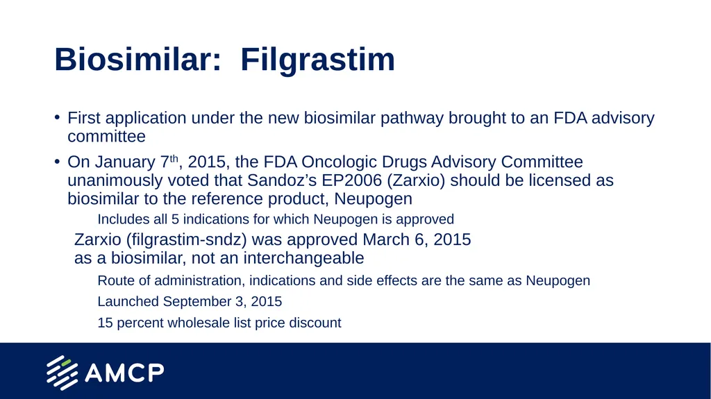 Specialty Pharmacy and Biosimilars Created by the - slide 27 of 32
