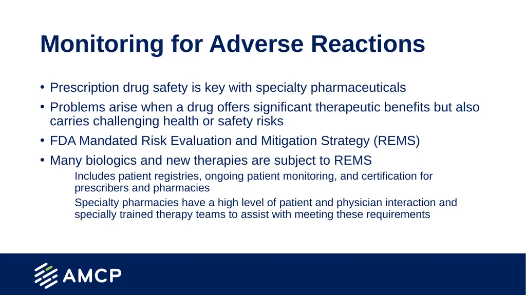 Specialty Pharmacy and Biosimilars Created by the - slide 13 of 32