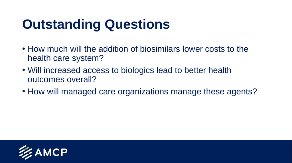 Specialty Pharmacy and Biosimilars Created by the - slide 29 of 32
