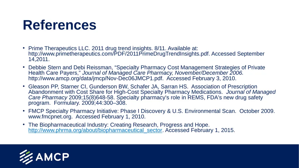 Specialty Pharmacy and Biosimilars Created by the - slide 15 of 32