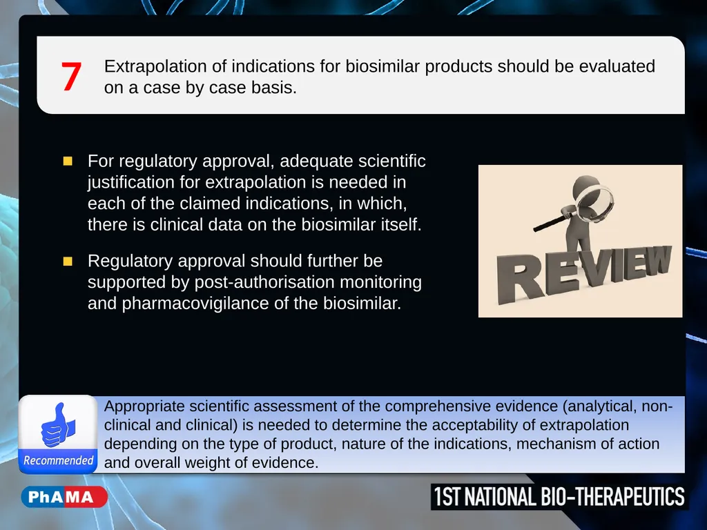 PhAMA Position on Biosimilar Medicines Ms. Leah - slide 16 of 19