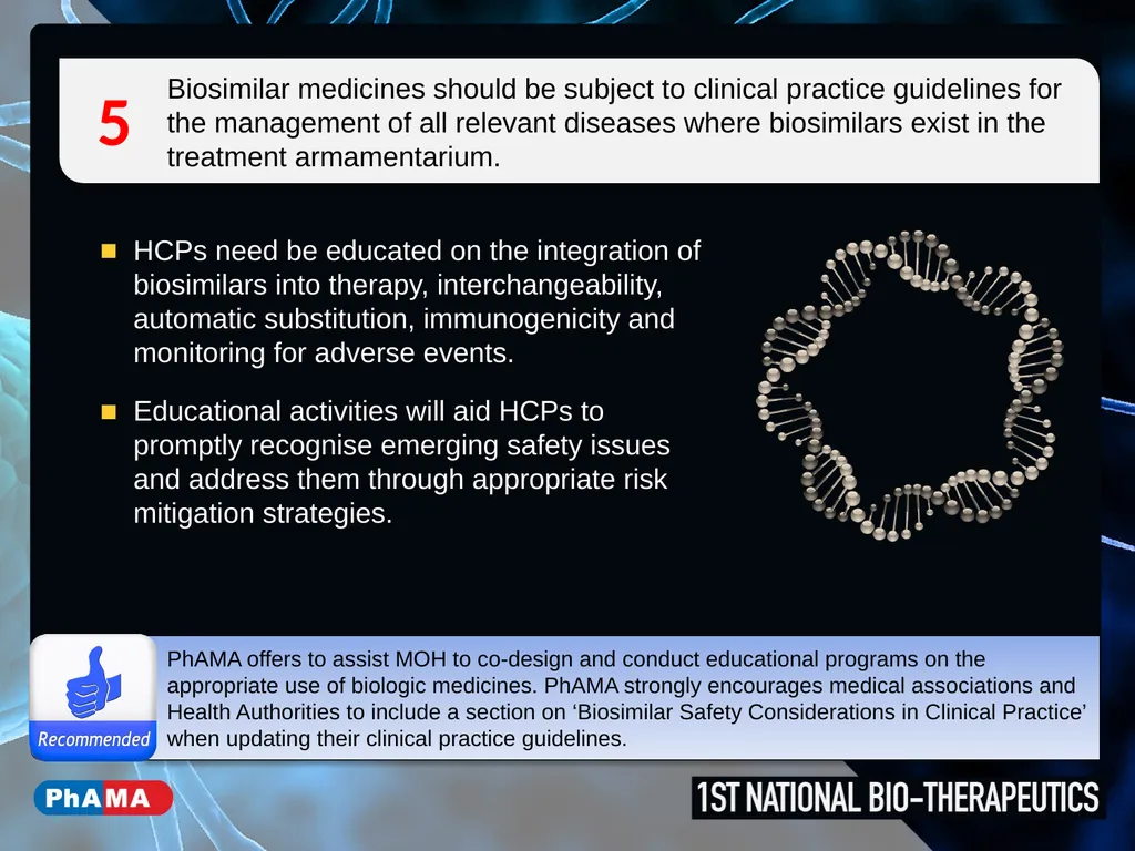 PhAMA Position on Biosimilar Medicines Ms. Leah - slide 14 of 19