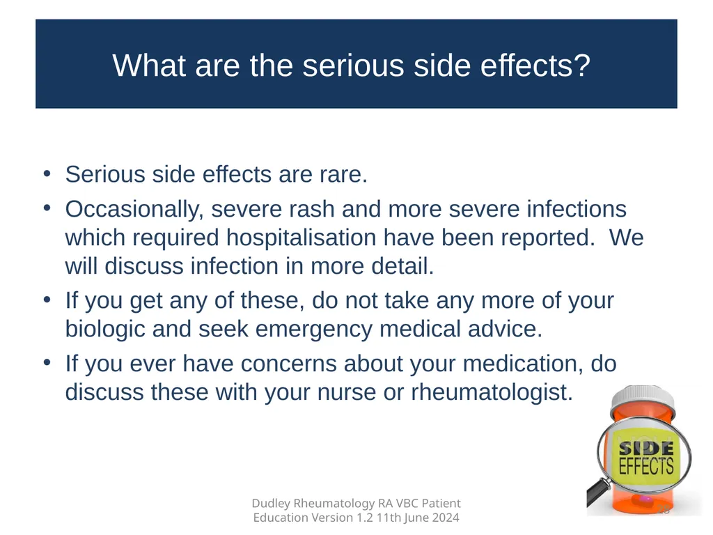Education pack for patients with Rheumatoid - slide 28 of 52