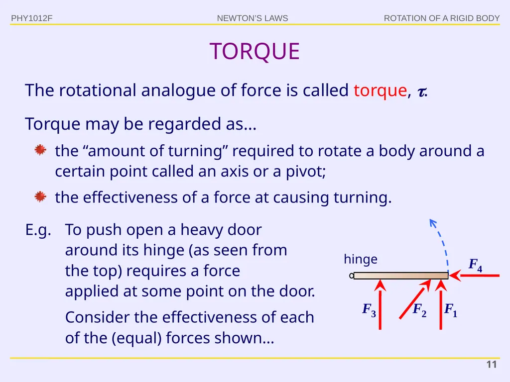 PHY1012F ROTATION Gregor Leigh - slide 11 of 38