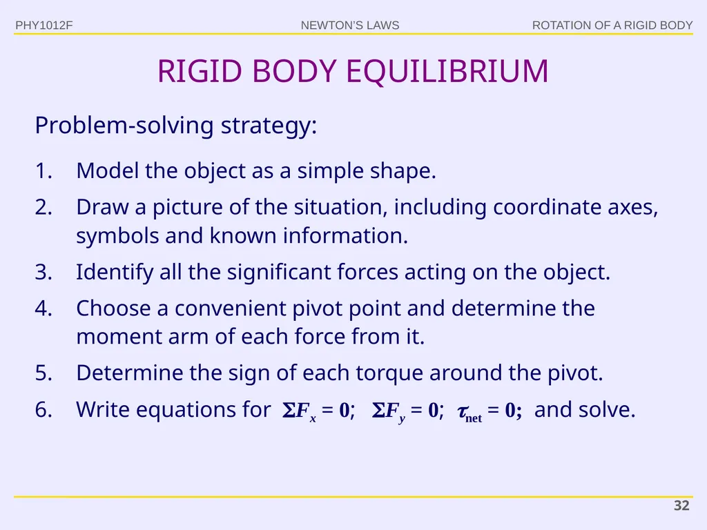 PHY1012F ROTATION Gregor Leigh - slide 32 of 38