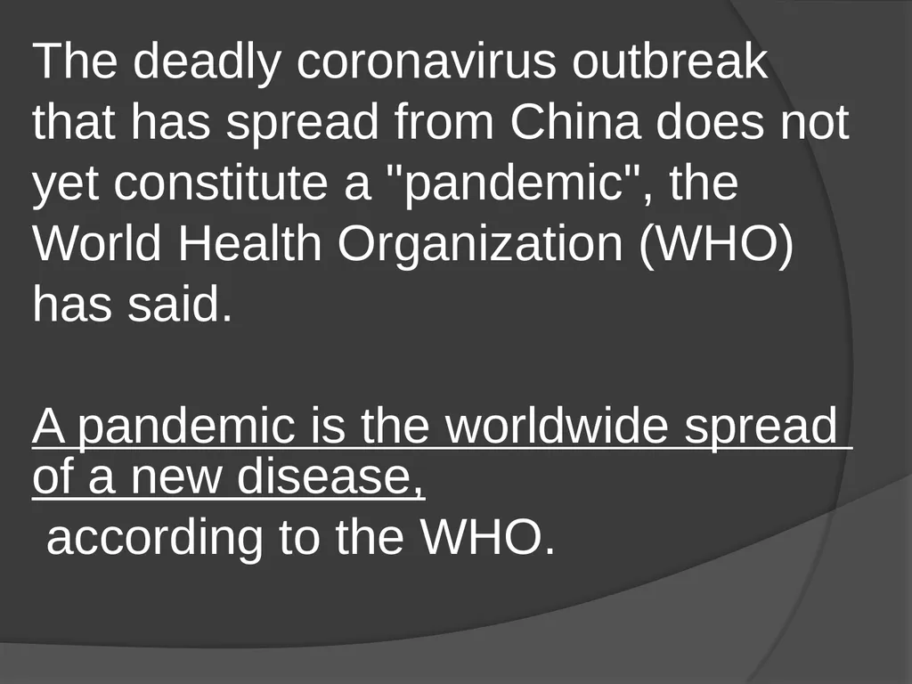 The deadly coronavirus outbreak that has spread