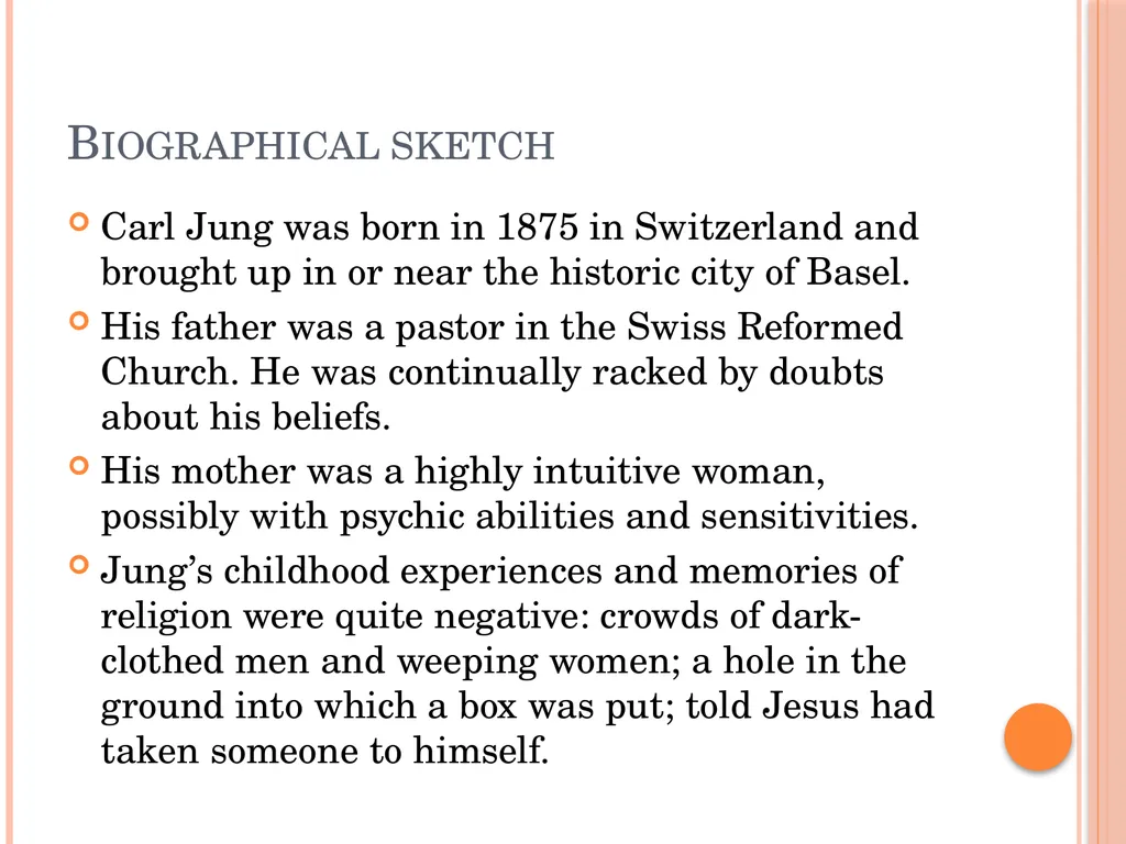 Carl Jung Psychology and Religion in the Search - slide 3 of 35