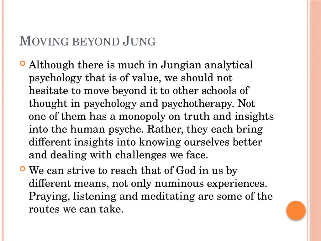Carl Jung Psychology and Religion in the Search - slide 35 of 35