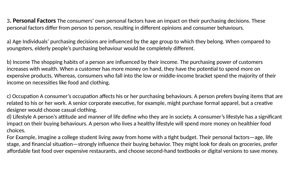 CONSUMER BEHAVIOUR Consumer behaviour Consumer - slide 11 of 14