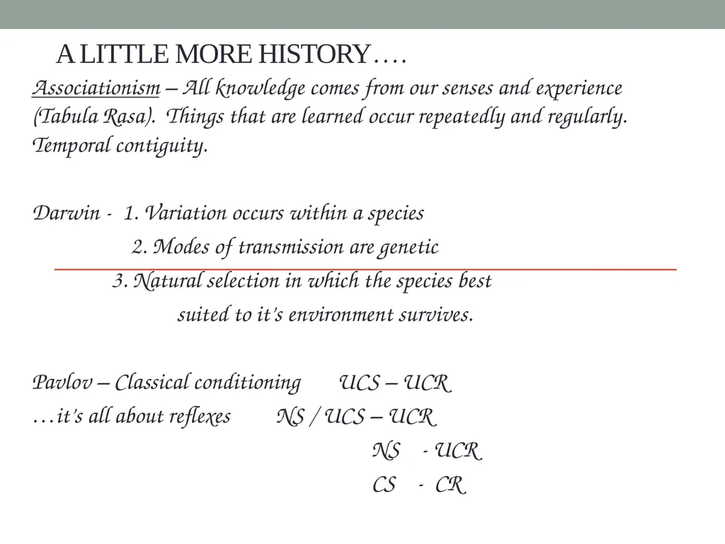 Welcome to Learning theory As humans we depend on - slide 5 of 18