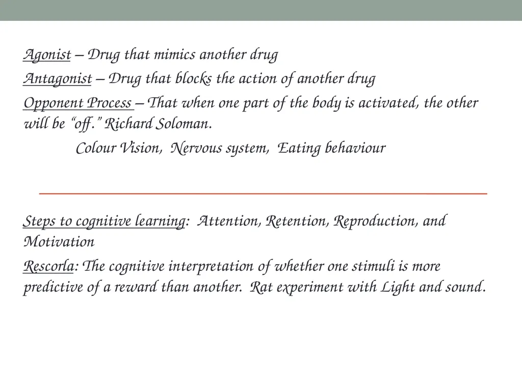 Welcome to Learning theory As humans we depend on - slide 9 of 18
