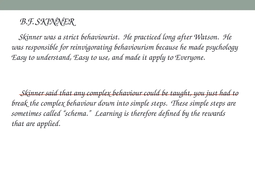 Welcome to Learning theory As humans we depend on - slide 7 of 18