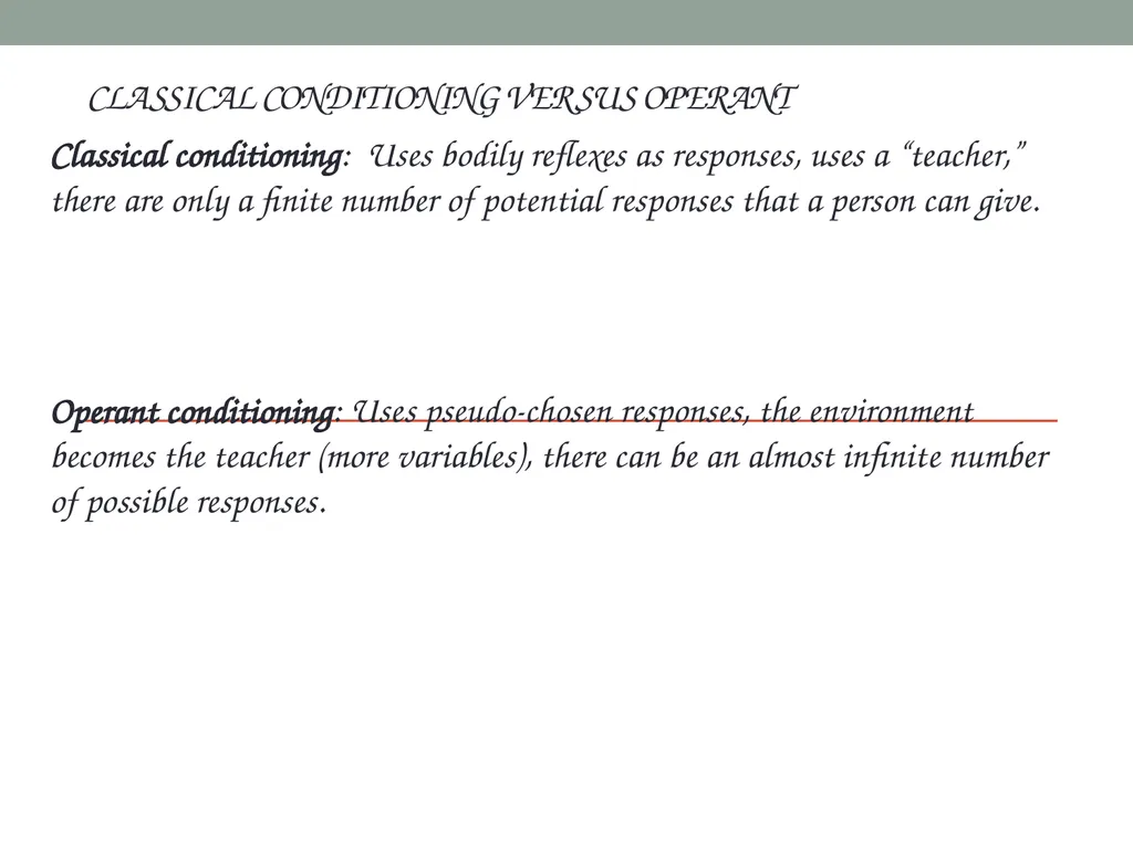 Welcome to Learning theory As humans we depend on - slide 13 of 18